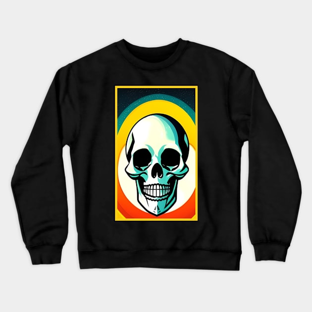 Human Skull 2023 Design New Crewneck Sweatshirt by hasanclgn